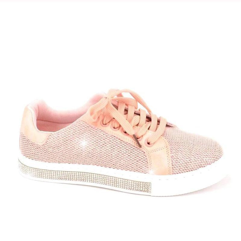 Women's Crystal Twinkle Trim Casual Shoes