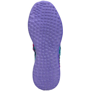 Purple Paw Woven Walking Shoes